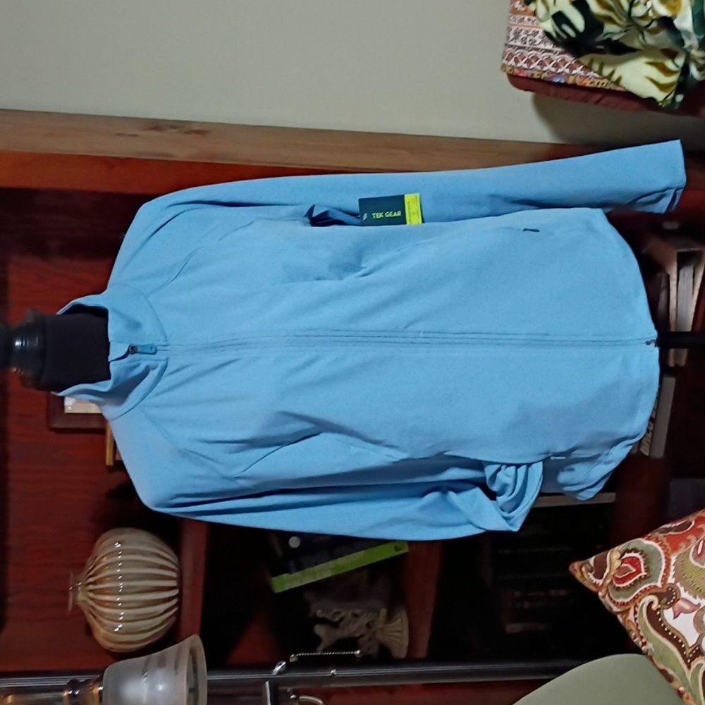 TEK GEAR ULTRASTRETCH WORKOUT JACKET: NEW WITH TAGS: SIZE XL